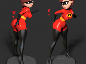 elastigirl - helen parr Modèles 3D en vedette