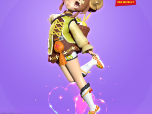 yaoyao - genshin impact fanart 3D 프린트 모델