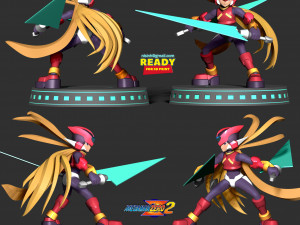 mega man zero 3D Print Model