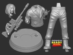 money heist fanart 3D Print Model