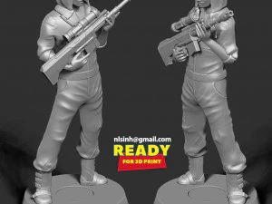 money heist fanart 3D Print Model
