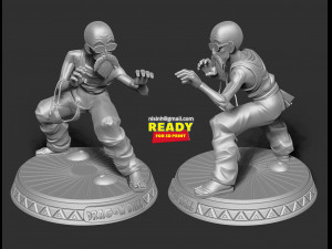 master roshi - ready to fight Modello di stampa 3D