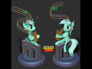 lyra heartstrings - my little pony 3D 프린트 모델
