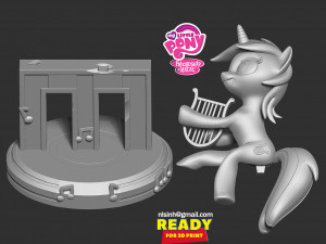 lyra heartstrings - my little pony 3D 프린트 모델