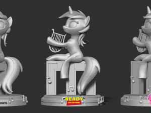 lyra heartstrings - my little pony 3D 프린트 모델