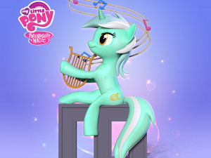 lyra heartstrings - my little pony 3D 프린트 모델