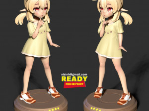 klee in a t-shirt 3D 프린트 모델