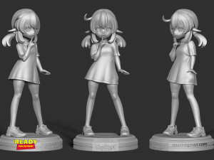 klee in a t-shirt 3D 프린트 모델