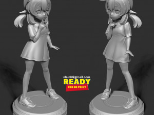 klee in a t-shirt 3D 프린트 모델