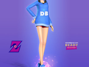 chi-chi 3D 打印模型