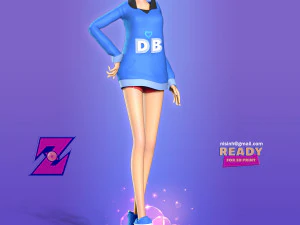 chi-chi 3D Print Model