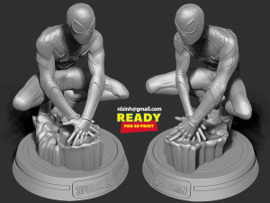 spiderman classic 3D-Druckmodell