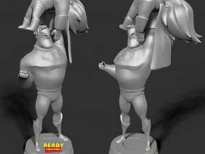 Mr incredible vs syndrome 3D Print Model