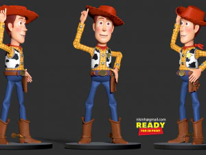 Вуді - історія іграшок фанарт 3D Принт Модель