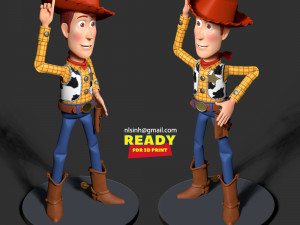Woody - toy story fanart 3D प्रिंट मॉडल