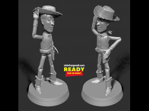 Woody - toy story fanart 3D प्रिंट मॉडल
