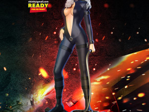 Black cat fanart 3D Print Model