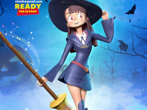 atsuko kagari - akko Modelo de Impressão 3D