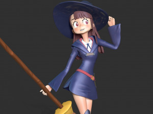 atsuko kagari - akko Model do druku 3D