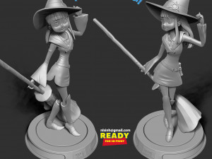 atsuko kagari - akko Model do druku 3D