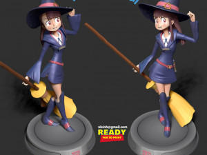 atsuko kagari - akko Model do druku 3D