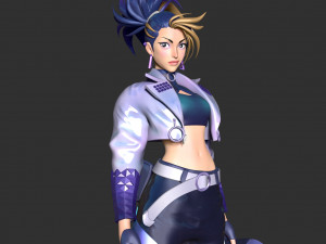 Akali - league of legends fanart Modelo de impresión 3D