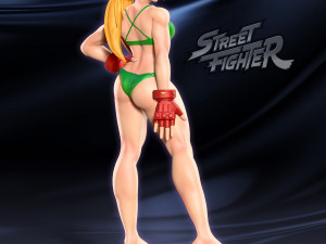Street fighter - cammy Modèles 3D en vedette