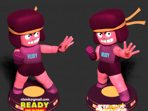 ruby - steven universe Modelo de impresión 3D
