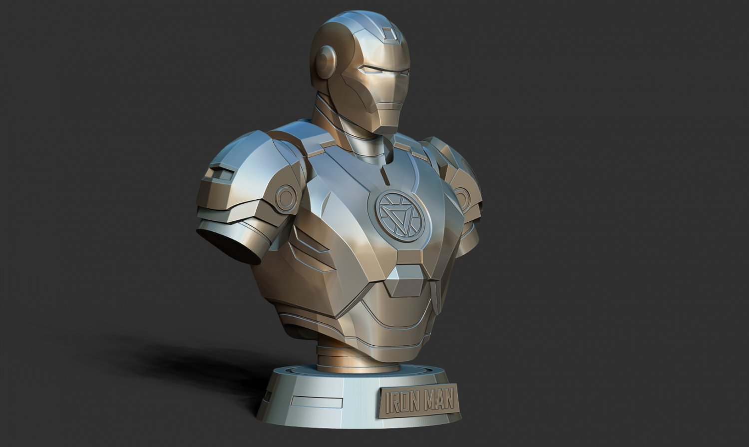 modello di mano di Iron Man