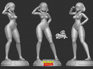 ochaco - be strong 3D Druckmodell