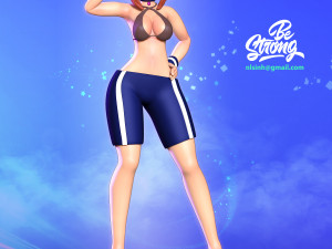 ochaco - be strong 3D Druckmodell