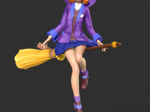 Witch - happy halloween 2021 3D 프린트 모델