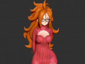 Android 21 - dragon ball fanart 3D Принт Модель