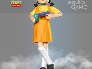 squid game doll Modello di stampa 3D