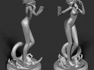 eula in swimsuit - genshin impact fanart 3D Принт Модель