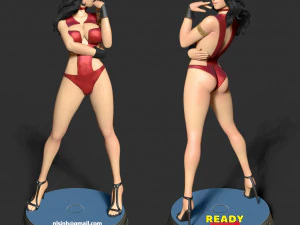 wonder woman fanart 3D Print Model