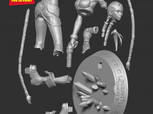 Jinx - arcane 3D Print Model