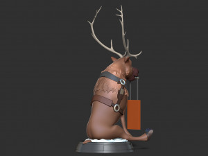 Merry christmas with sven Model do druku 3D
