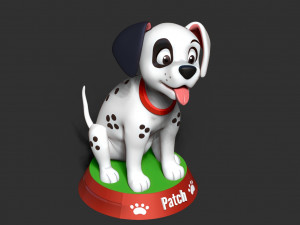 Patch - 101 dalmatians 3D Print Model