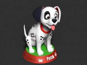 Patch - 101 dalmatians 3D Print Model