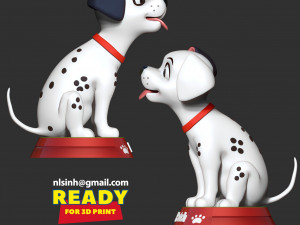 Patch - 101 dalmatians 3D Print Model