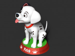 Patch - 101 dalmatians 3D Print Model