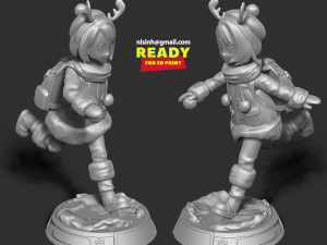 Santa gloria - pokemon fanart Modelo de Impressão 3D
