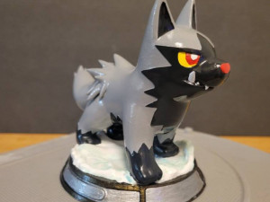 Poochyena - Pokemon Fanart 3D Print Model