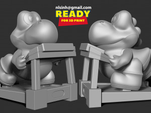 fat yoshi 3D Print Model