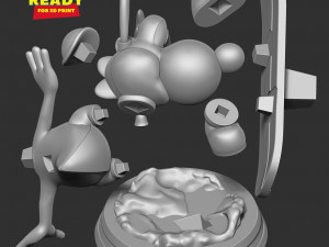 yoshi with christmas Modelo de impresión 3D