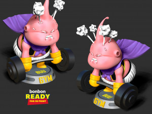 buu with gym Modello di stampa 3D