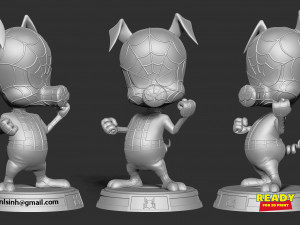 Spiderham 3D प्रिंट मॉडल