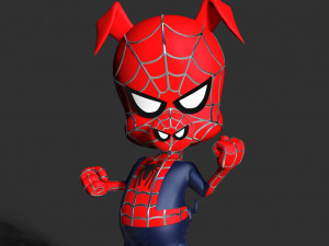 Spiderham 3D प्रिंट मॉडल