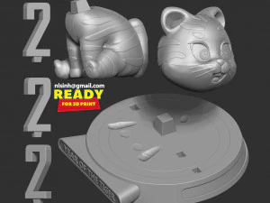 tiger 2022 3D Print Model